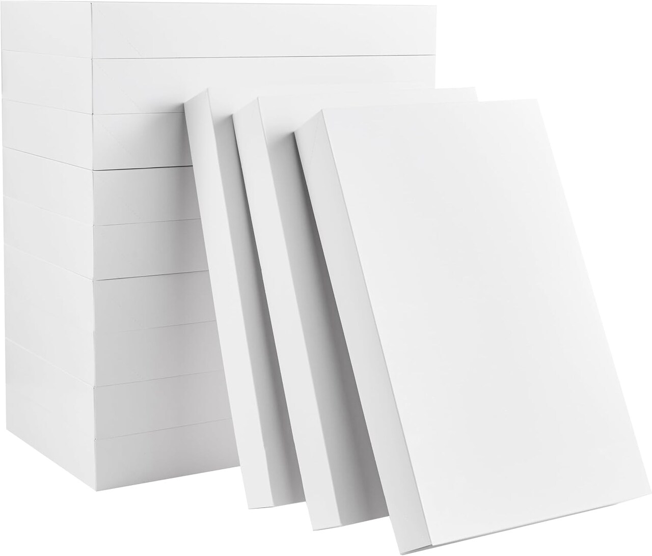 12 Pack 15" White Large Gift Boxes With Lids For Clothes Presents
